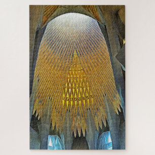 Puzzle Sagrada Familia. Interior. Vista 14.