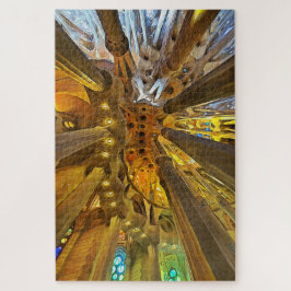 Puzzle Sagrada Familia. Interior. Vista 26.