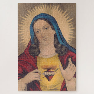 Puzzle Sagrado Corazón de María