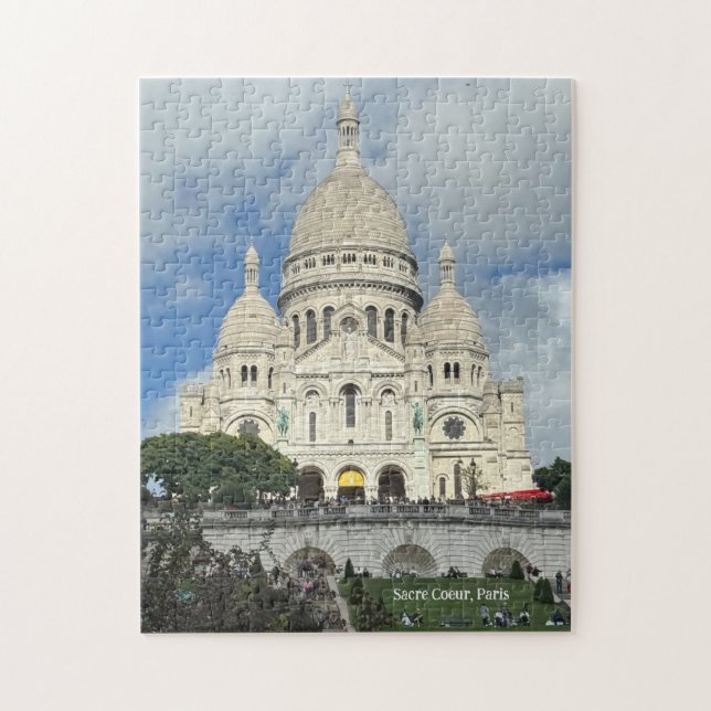 Puzzle Sagrado Corazón, Montmartre, París, Francia (Vertical)
