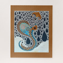 Puzzle Sahara Pearls Tribal Exotic Peacock