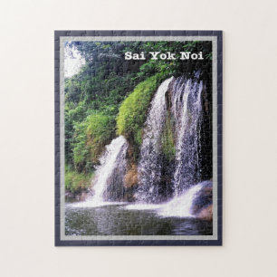 Puzzle Sai Yok Noi - Cascadas - Tailandia -