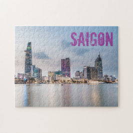 Puzzle Saigon (Ciudad Ho Chi Minh) HCMC, recuerdo de Viet