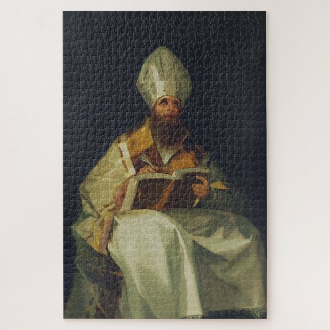 Puzzle Saint Ambrose por Francisco de Goya (Vertical)