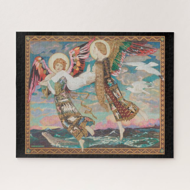 Puzzle Saint Bride, c. 1913 por John Duncan (Horizontal)