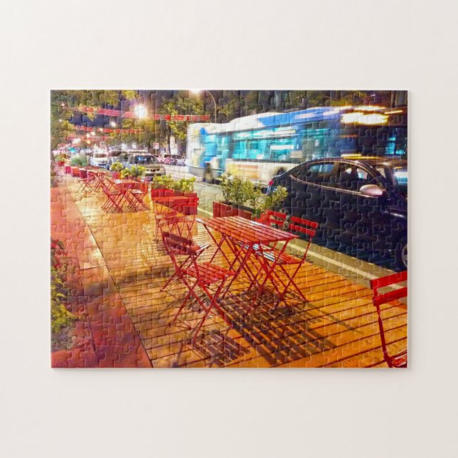 Puzzle Saint Denis Montreal. (Horizontal)