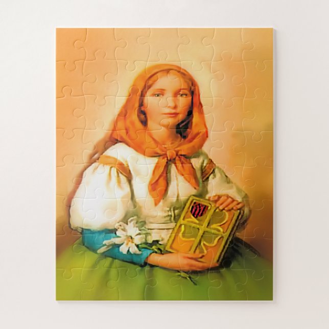 Puzzle Saint Dymphna (Vertical)