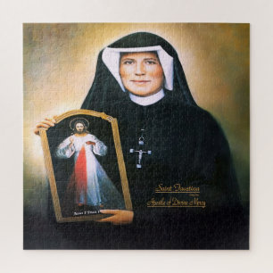 Puzzle Saint Faustina, divina misericordia