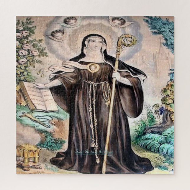 Puzzle Saint Gertrude la Grande (Vertical)