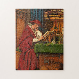 Puzzle Saint Jerome en su estudio, 1435, por Jan van Eyck