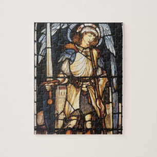 Puzzle Saint Michael por Sir Edward Coley Burne-Jones