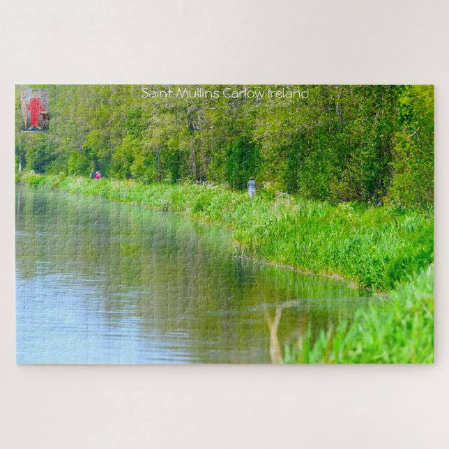 Puzzle Saint Mullins Graignamanagh Carlow Ireland Jigsaw (Horizontal)