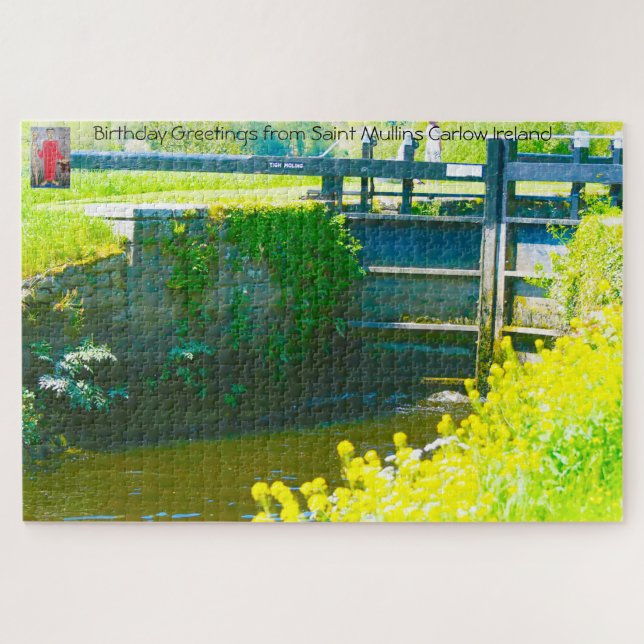 Puzzle Saint Mullins Graignamanagh Carlow Ireland Jigsaw (Horizontal)