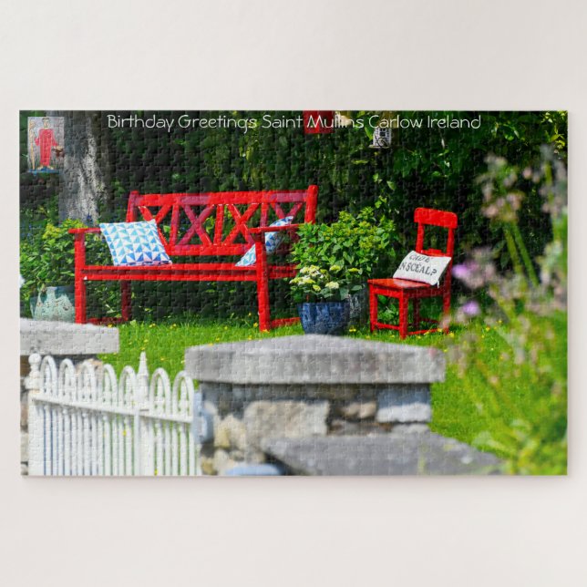 Puzzle Saint Mullins Graignamanagh Carlow Ireland Jigsaw (Horizontal)