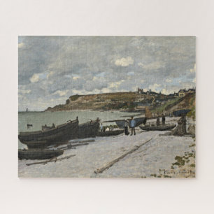 Puzzle Sainte-Adresse by Monet - Boats Sea Cloudy Sky