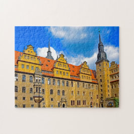 Puzzle Sajonia Merseburg Anhalt Alemania.