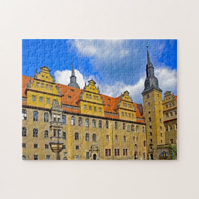 Puzzle Sajonia Merseburg Anhalt Alemania. (Horizontal)