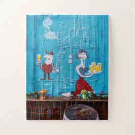 Puzzle Sala de cerveza personalizado