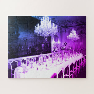 Puzzle Sala de comedor del palacio Hofburg de Viena, Aust
