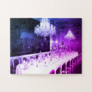 Puzzle Sala de comedor del palacio Hofburg de Viena, Aust