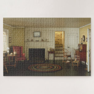 Puzzle Sala de estar tradicional de Cape Cod 1750-1850