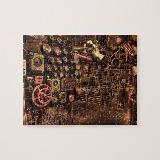 Puzzle Sala de máquinas de acorazado (Horizontal)