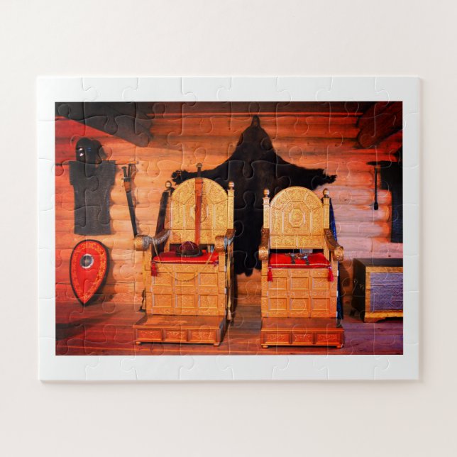 Puzzle Sala de trono con vistas (Horizontal)