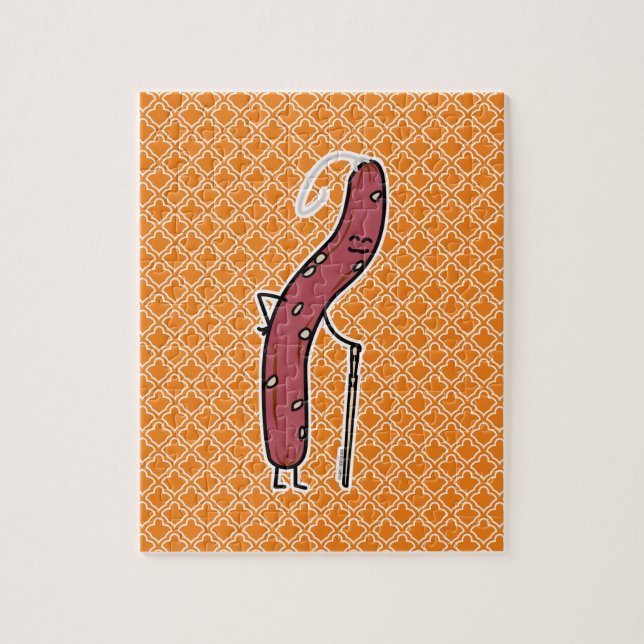 Puzzle Salchicha china envejecida grasa cantonesa Lap Che (Vertical)