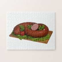 Salchicha en el tablero.