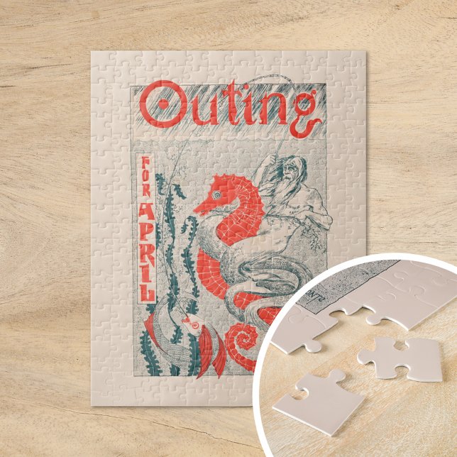 Puzzle Salir en abril de 1896 | Revista Vintage (Subido por el creador)