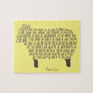 Puzzle Salmo 23 Biblia Verse