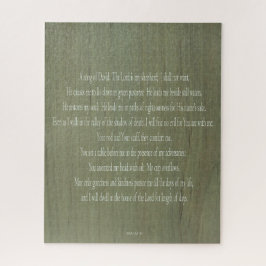 Puzzle Salmo 23, Señor, patrón de madera, 520 pcs, rompec