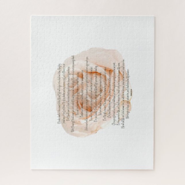 Puzzle Salmo 91 El Señor es mi refugio (Vertical)