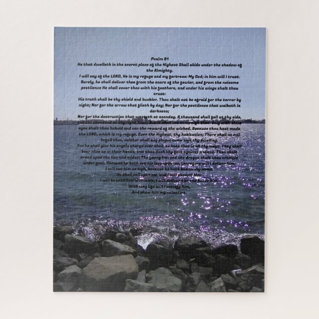 Puzzle Salmo 91 Oceanview (Vertical)