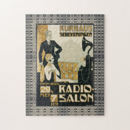 Puzzle Salón de Radio Holandés Vintage 1920