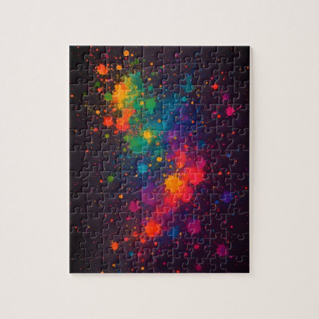 Puzzle Salpicadura de pintura (Vertical)