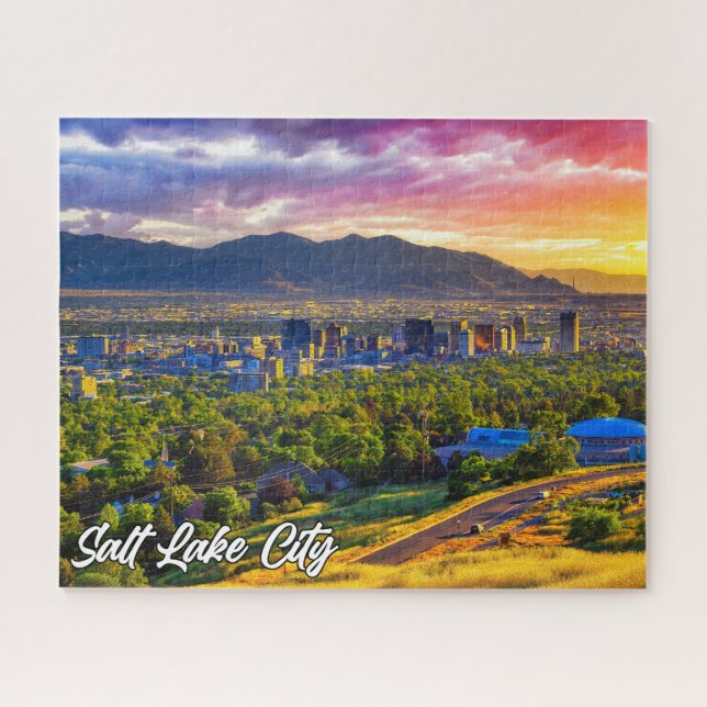 Puzzle Salt Lake City, Utah, Estados Unidos (Horizontal)