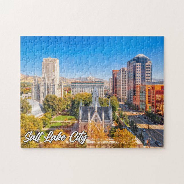 Puzzle Salt Lake City, Utah, Estados Unidos (Horizontal)