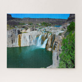 Puzzle Saltos de agua de Jigsaw en Idaho.