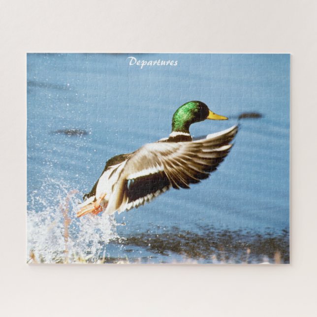 Puzzle Saltos de Mallard Ducks (Horizontal)
