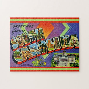 Puzzle Saludo de Carolina del Sur 11x14