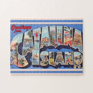 Puzzle Saludo de la isla Catalina 11x14