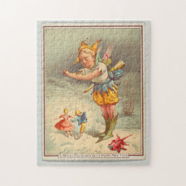 Puzzle Saludo de navidades