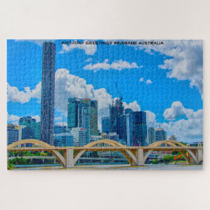 Puzzle Saludos de cumpleaños Brisbane Australia