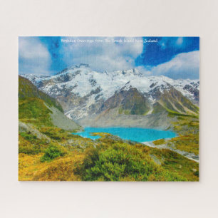 Puzzle Saludos de cumpleaños desde la Isla Sur