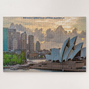 Puzzle Saludos de cumpleaños desde Sydney
