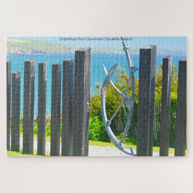 Puzzle Saludos de Dunmore Clonakilty Ireland Jigsaw P (Horizontal)