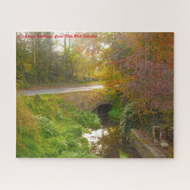 Puzzle Saludos de Navidad desde Mile Mill Kilcullen (Horizontal)