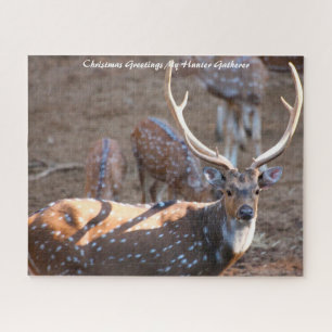Puzzle Saludos de Navidad Mi Cazador Recolector