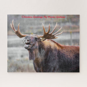 Puzzle Saludos de Navidad Mi Cazador Recolector